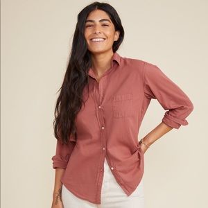 Grayson The Hero Button-Up Shirt - Rosewood